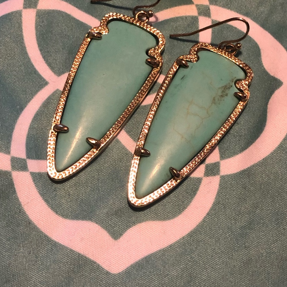 Torquoise Kendra Scott Skylar Earrings